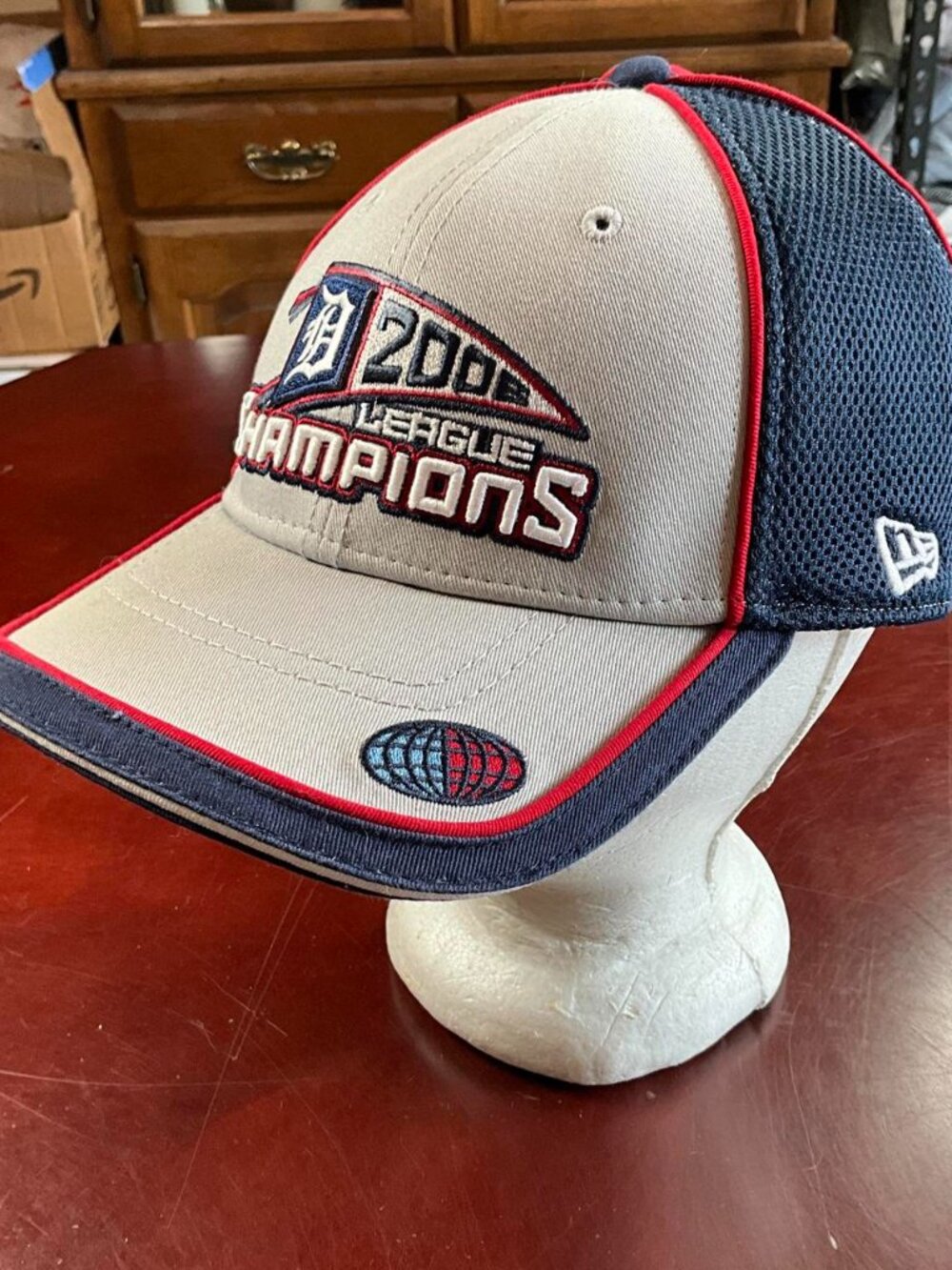 2006 MLB World Series Champions Detroit Tigers New Era Flex Fit Cap